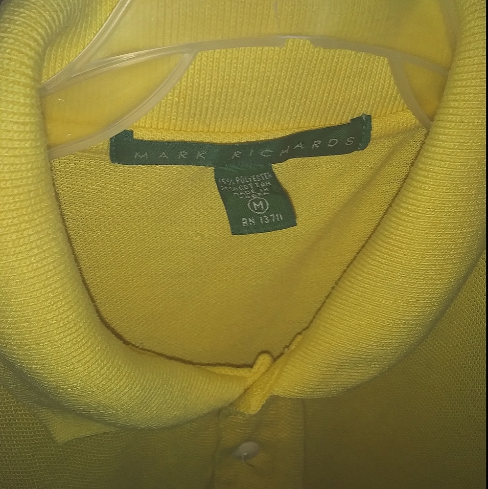 Yellow Collar Button Shirt